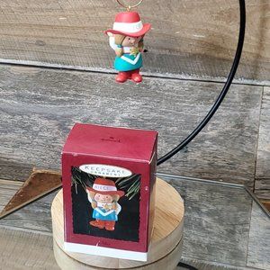 1993 Niece Ornament - Hallmark Keepsake - Cowgirl  NIB